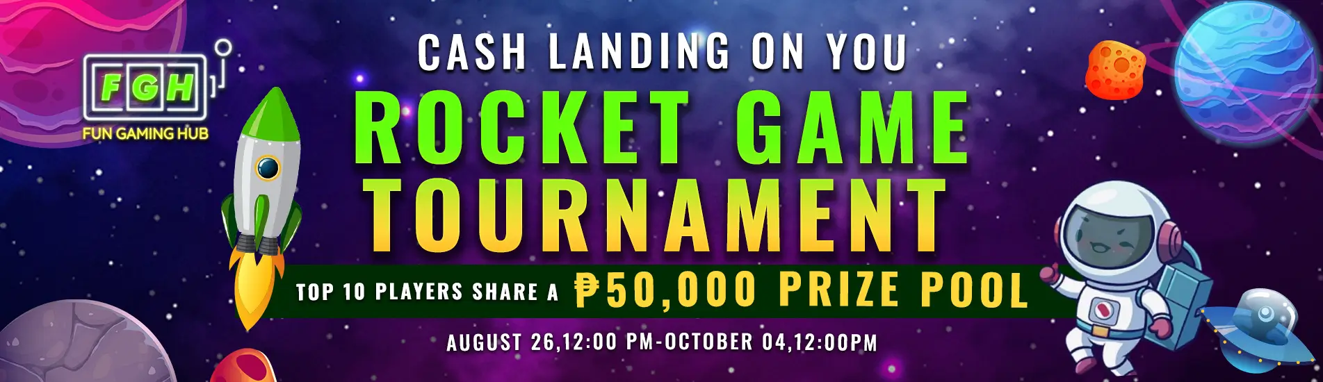 Cash landing on you - Tournament